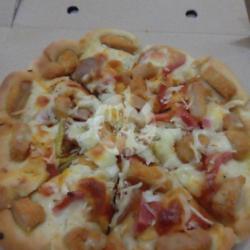 Pizza Pinggiran Nuget Ayam