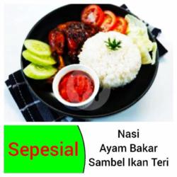 Ayam Bakar Sambel Ikan Teri Sepesial