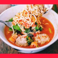 Bakso Biasa Kuah Lombok