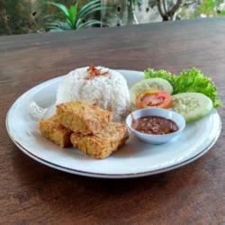 Nasi Tempe Penyet