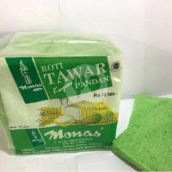 Roti Tawar Kupas Pandan