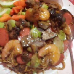 Mie Goreng / Rebus Udang Seafood Spesial Sosis