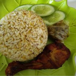 Nasi Kelapa Ayam Bakar