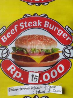 Beef Steak Burger Jumbo