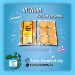 Vitalia Roti Burger Polos Isi 6