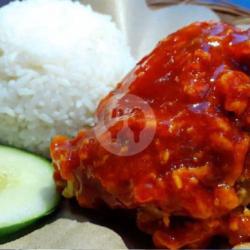 Nasi   Spicy Chicken Sauce