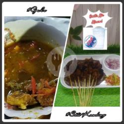 Sate Kambing   Gule (free Air Mineral)