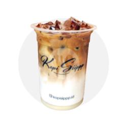 Es Kopi Susu Coconut Jelly