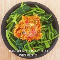 Kangkung Suna Cekuh (kangkung Bumbu Kencur  Bawang Putih)