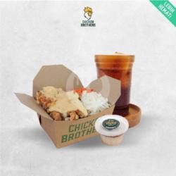 Paket Salted Egg Chicken Rice Bro