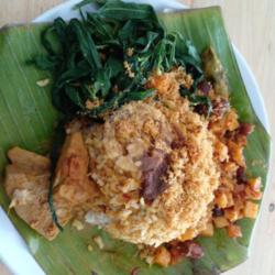 Nasi Padang Vege Kentang Ampela