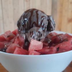 Patbingsu Coklat Toping ( Coklat Ice Cream)