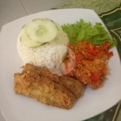 Nasi Ayam Geprek Terong Crispy