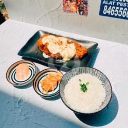 Chicken Katsu Mozzarella - Set