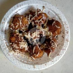 Godok Pisang Coklat Keju