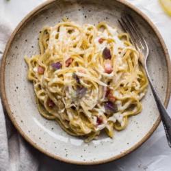 Spaghetti Beef Alfredo