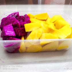 Mangga Buah Naga Potong