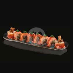 Salmon Skin Mentai Roll