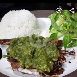 Paket 1 Nasi Bebek Bakar Sambal Ijo