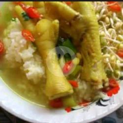 Nasi Soto Kulit Dan Ceker