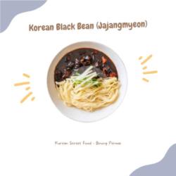 Korean Black Bean Sauce Noodles (jajangmyeon )