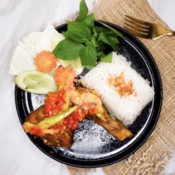 Ayam Paha Sambal Mangga Tanpa Nasi