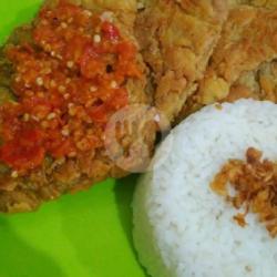 Nasi Telor Crispy Ori