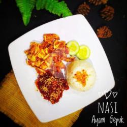 Nasi Gepuk Keju