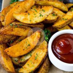 Cheesy Potato Wedges