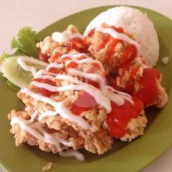 Nasi Ayam Mayo