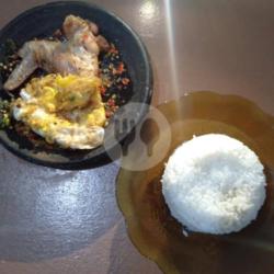 Nasi Ayam Telor Geprek