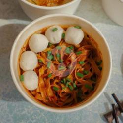 Mee Pok Fishball Soup