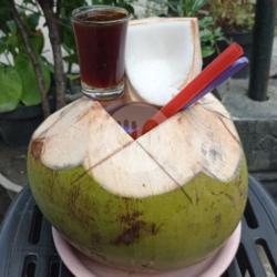 Kelapa Muda Utuh Gula Jawa