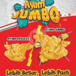 Paket Jumbo 2 ( Nasi   Paha Atas Jumbo)