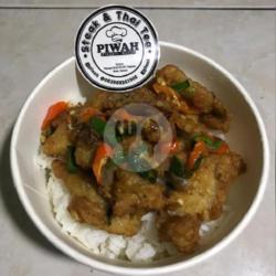 Rice Bowl Ayam Cabe Garam