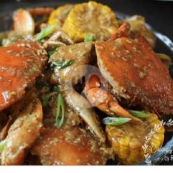 Kepiting   Cumi , Saus Mentega