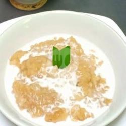 Bubur Pulut Putih ( Kuah Santan Murni )