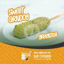 Sweet Mozarella Corndog (greentea)