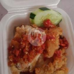 Nasi Go - Ceng Oseng Teri Cabe Ijo