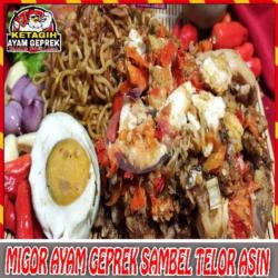 Migor Ayam Geprek Sambel Telor Asin