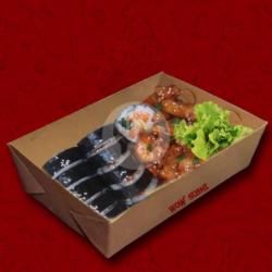 Kani Sushi Roll X Chicken Teriyaki Gratis Ice Tea
