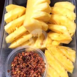 Rujak Buah Nanas Manis