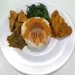 Nasi Tunjang/kikil, Lalap Sayur Sambal