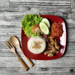 Nasi Kulit Sambel Bawang