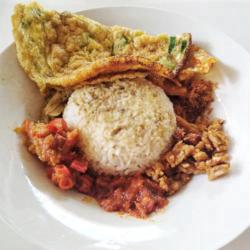 Nasi Rames Telor