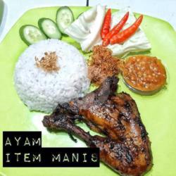 (free Minum) - Nasi Ayam Item Manis