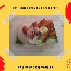 Nasi Uduk Sosis Kanzler Beef Cocktails