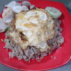 Nasi Mawut Ikan Asin