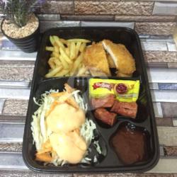 Bento Chicken Katsu   French Fries