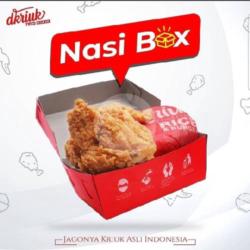 Paket Nasi Box Sayap Spicy